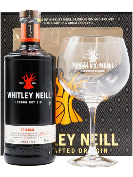 Whitley Neill Original London Dry Cin (gift box with glass)