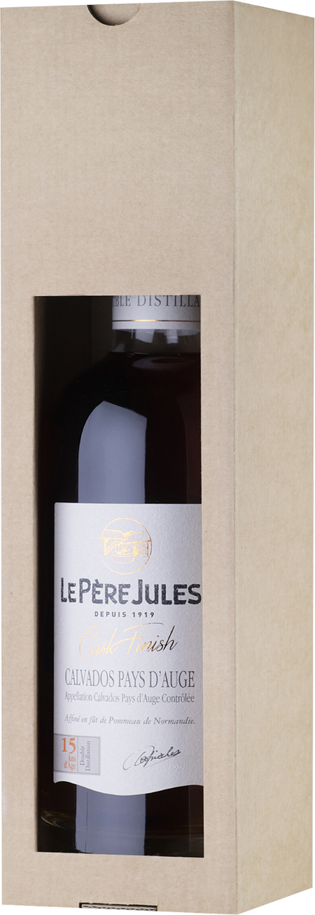 Le Pere Jules Cask Finish Pays d'Auge AOC 15 y.o. (gift box)