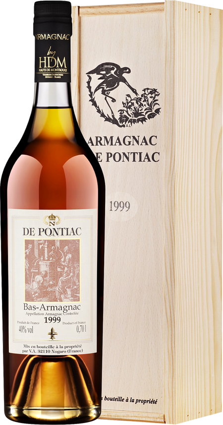 De Pontiac Vintage 1999 Bas-Armagnac (gift box)