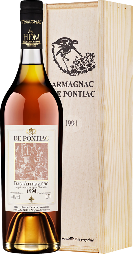 De Pontiac Vintage 1994 Bas-Armagnac (gift box)