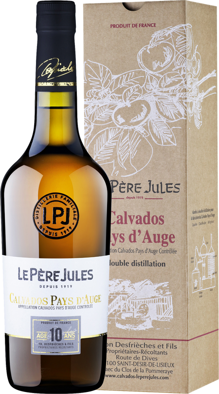 Le Pere Jules Pays d'Auge AOC 10 y.o. (gift box)