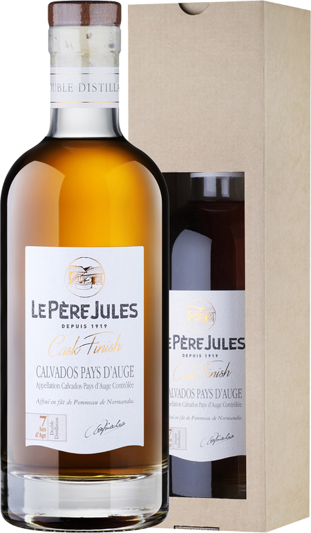 Le Pere Jules Cask Finish Pays d'Auge AOC 7 y.o. (gift box)