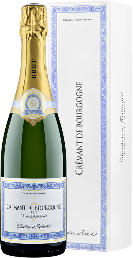 Chardonnay Cremant de Bourgogne AOC Brut Chartron et Trebuchet (gift box)