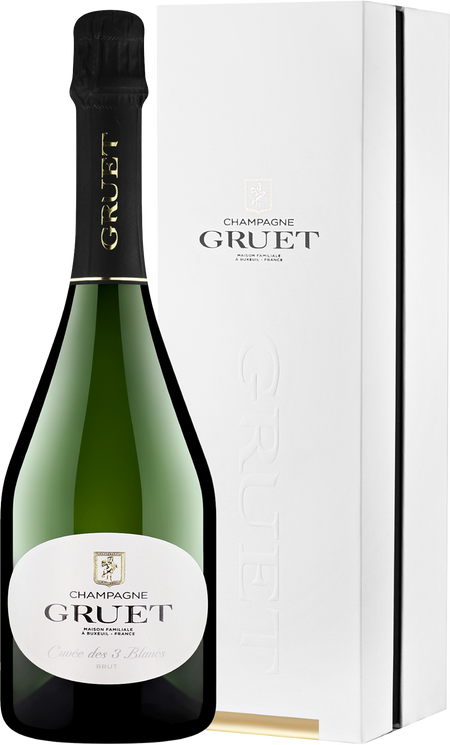 Gruet Cuvee des 3 Blancs Champagne AOC Brut (gift box)