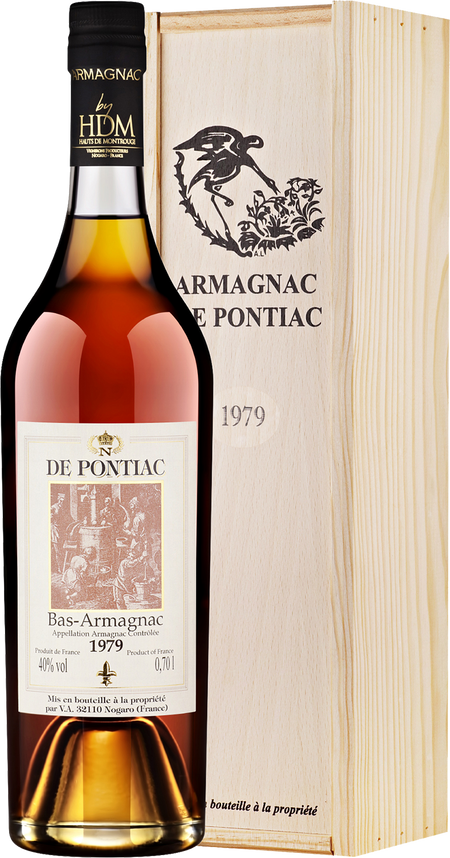 De Pontiac Vintage 1979 Bas-Armagnac (gift box)