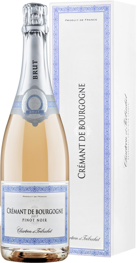 Pinot Noir Cremant de Bourgogne AOC Brut Rose Chartron et Trebuchet (gift box)