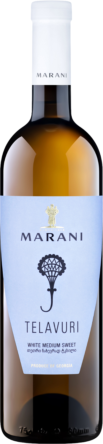 Marani Telavuri White Medium Sweet Telavi Wine Cellar