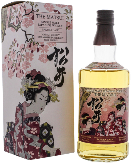 The Matsui Sakura Cask Single Malt Japanese Whisky (gift box)