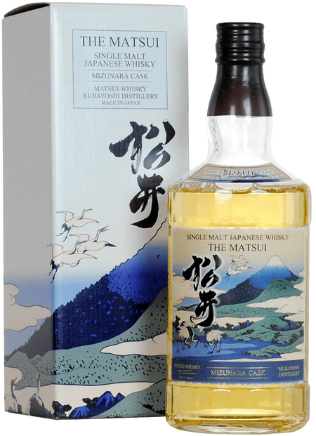 The Matsui Mizunara Cask Single Malt Japanese Whisky (gift box)