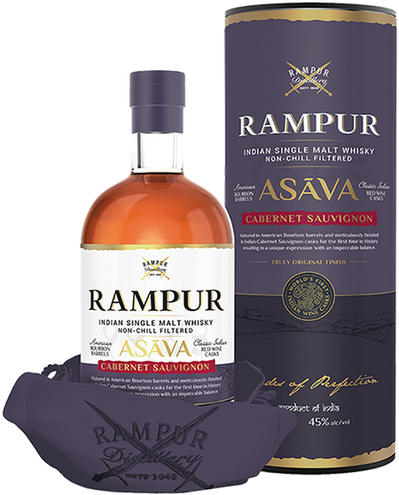 Rampur Asava Indian Single Malt Whisky (gift box)