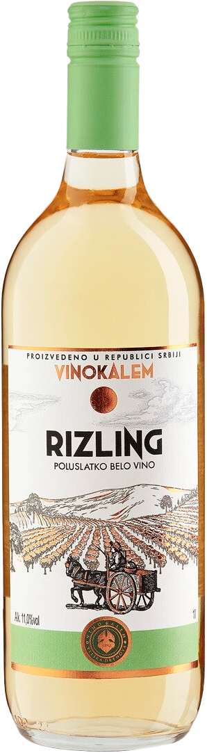 Rizling Poluslatko Vino Kalem