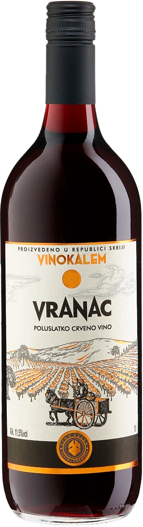 Vranac Poluslatko Vino Kalem