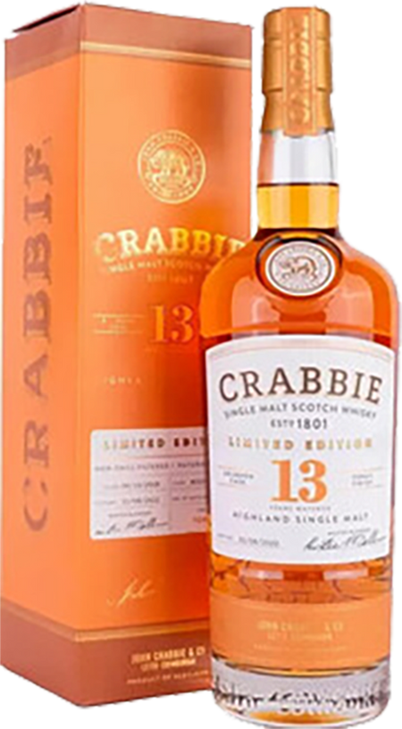 Crabbie Tokaji Finish Highland Single Malt Scotch Whisky 13 y.o. (gift box)