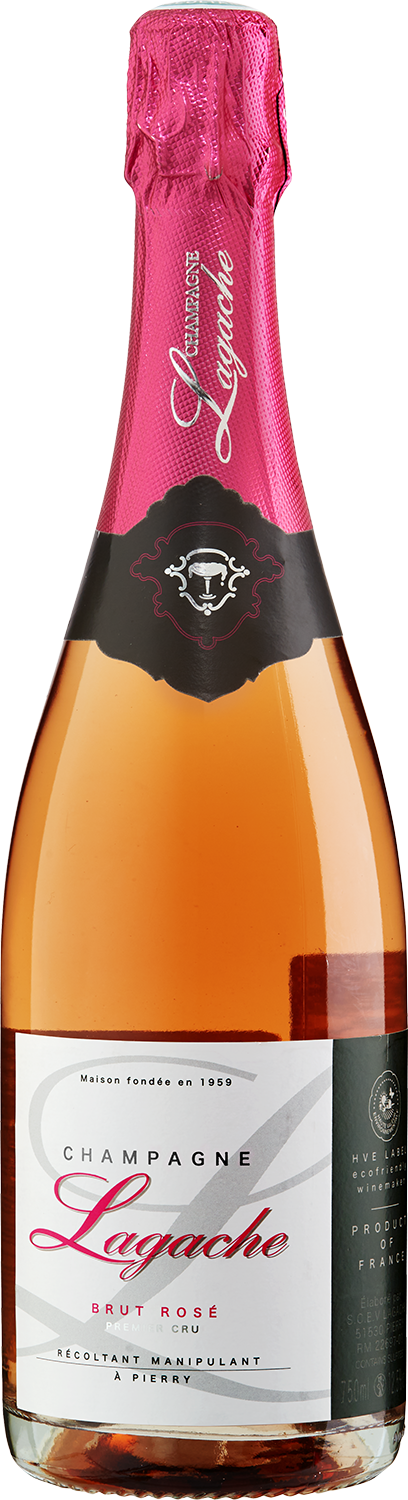 Champagne Lagache Champagne AOC Brut Rose Premier Cru