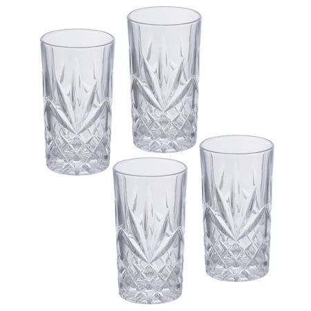 Набор из 4 стаканов для виски Gipfel Jazz 52357 300 мл 2392₽