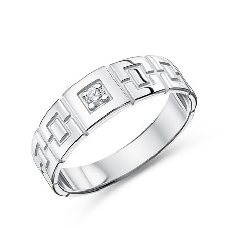 Серебряная печатка с фианитами 2190₽