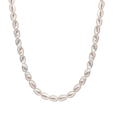 Бусы из жемчуга с золотым замком 18490₽