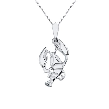 Серебряная подвеска Знак зодиака Рак 640₽