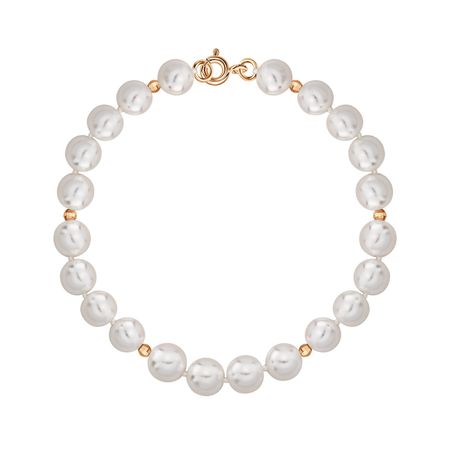 Золотой браслет с жемчугом 15990₽