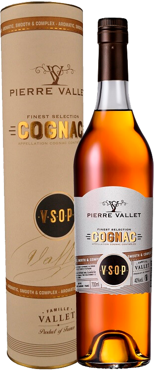 Pierre Vallet Cognac VSOP (gift box)