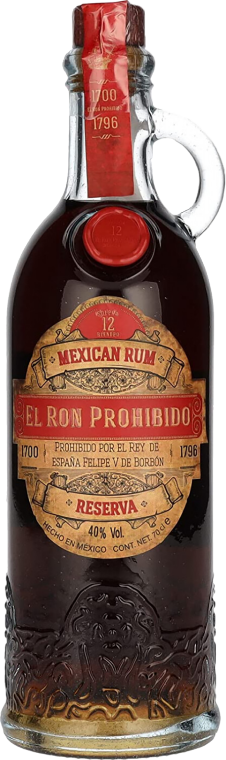 El Ron Prohibido Reserva Mexican Rum 12 YO