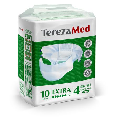 Терезамед подгузникид взр экстра экстра лардж р4 N10 787₽
