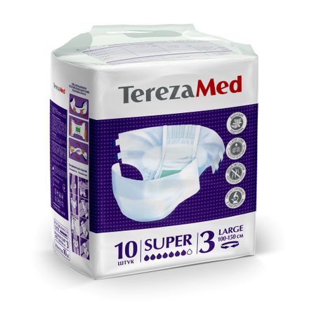 Терезамед подгузникид взр супер лардж р3 N10 721₽