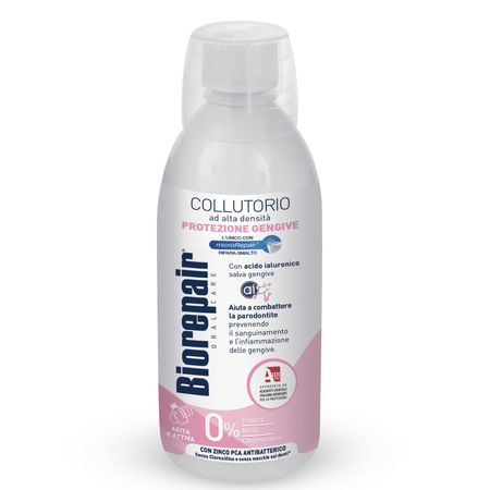 Биорепейр ополаскиватель для полости рта антибакт Уход за деснами 500мл 1565₽