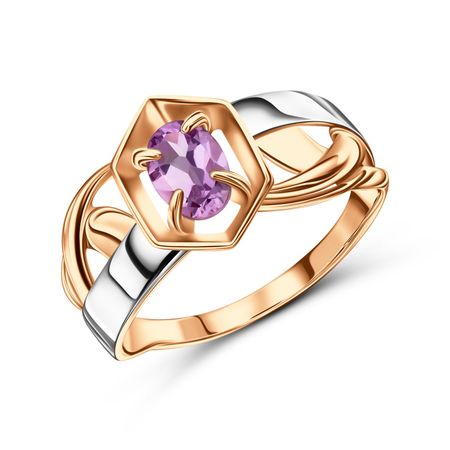 Золотое кольцо с аметистом 28990₽