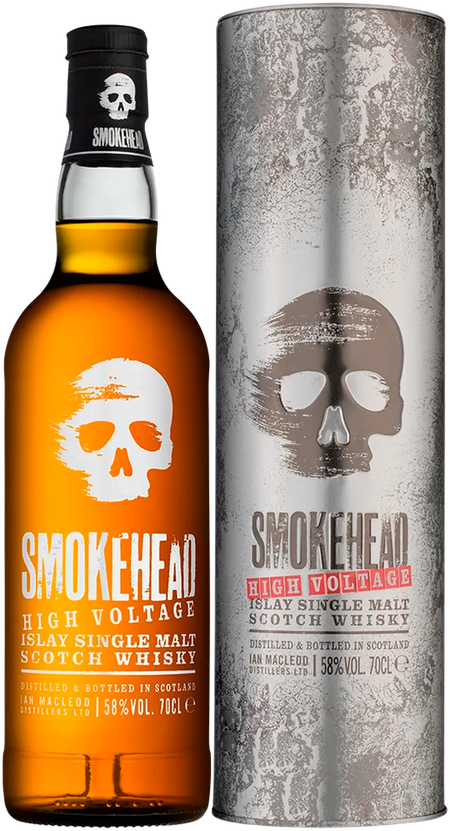 Smokehead High Voltage Islay Single Malt Scotch Whisky (gift box)