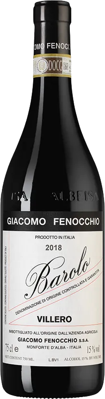 Barolo DOCG Villero Giacomo Fenocchio