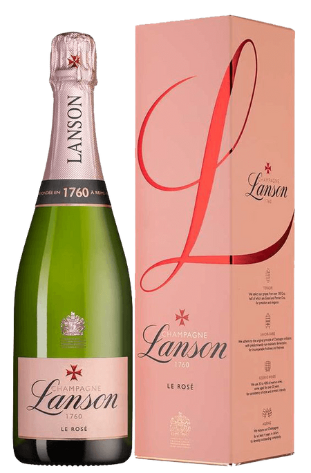 Lanson Le Rose Brut Champagne AOC (gift box)