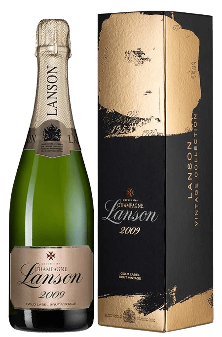 Lanson Gold Label Vintage Brut Champagne AOC (gift box)