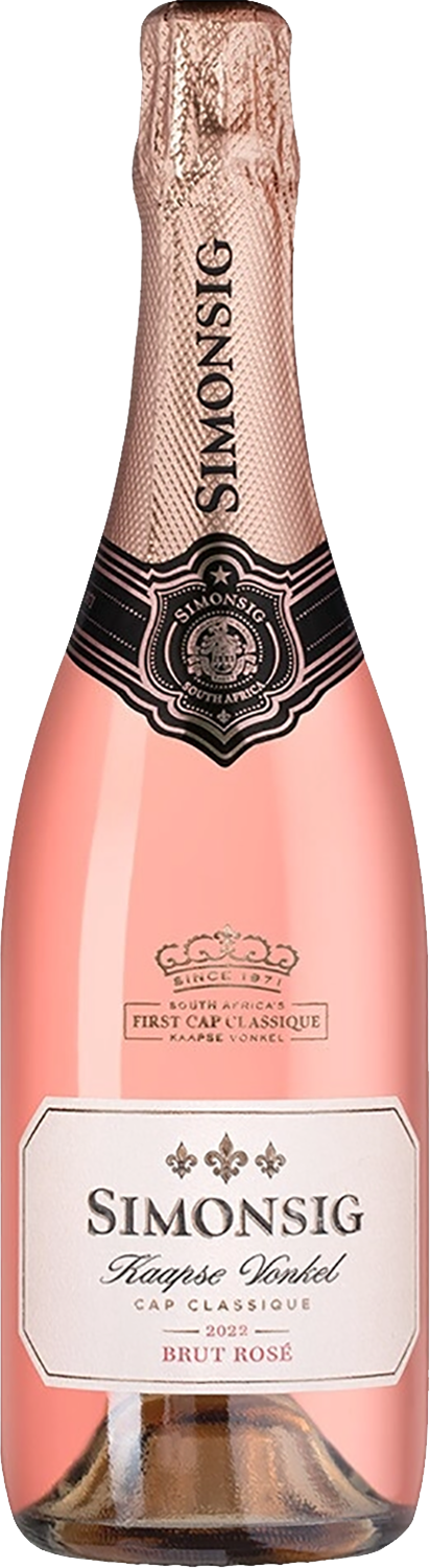 Kaapse Vonkel Rose Stellenbosch WO Brut Simonsig