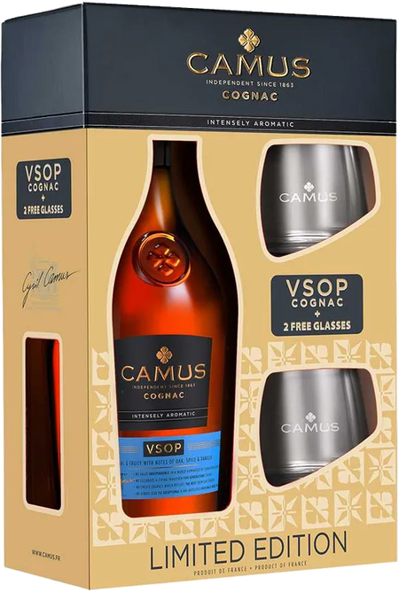 Camus VSOP (gift box with 2 glasses)