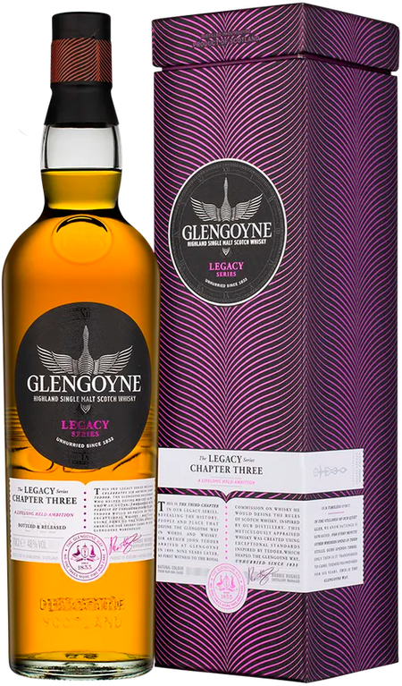 Glengoyne Legacy Chapter Three Highland Single Malt Scotch Whisky (gift box)