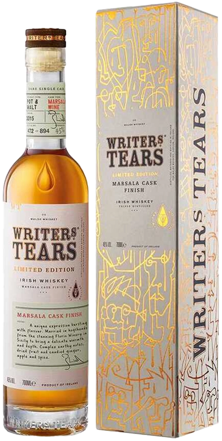 Writers Tears Marsala Cask Finish Blended Irish Whisky (gift box)