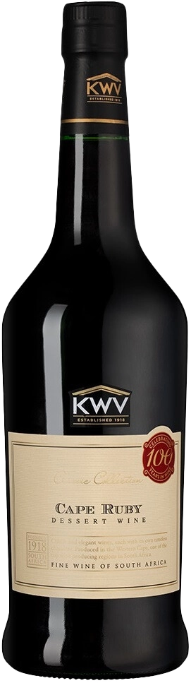 Classic Cape Ruby Western Cape WO KWV