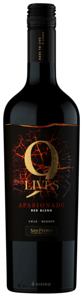 9 Lives Apasionado Red Blend Reserve Central Valley DO Vina San Pedro