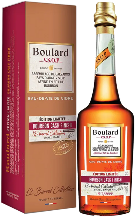 Boulard Bourbon Cask Finish Pays d'Auge AOC VSOP (gift box)