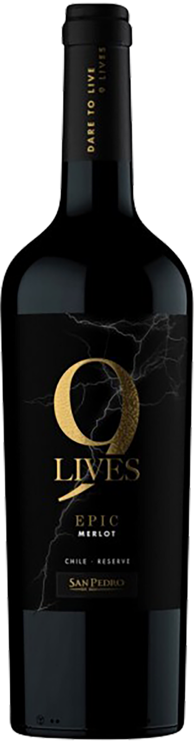 9 Lives Epic Merlot Reserve Central Valley DO Vina San Pedro