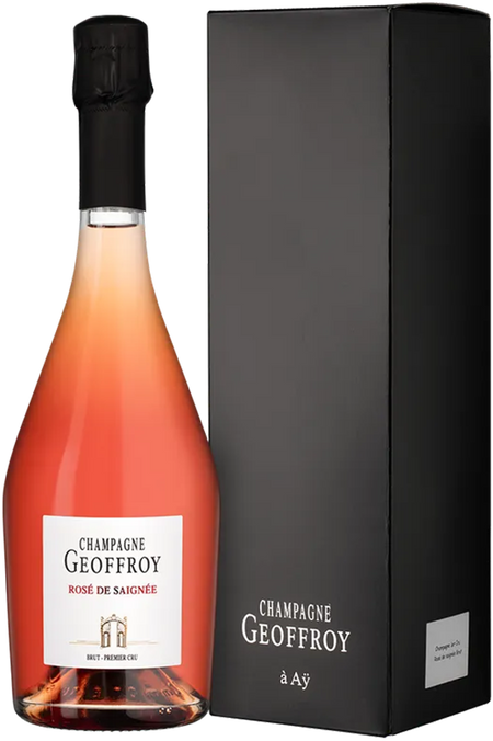 Rose de Saignee Premier Cru Brut Champagne AOC Geoffroy (gift box)