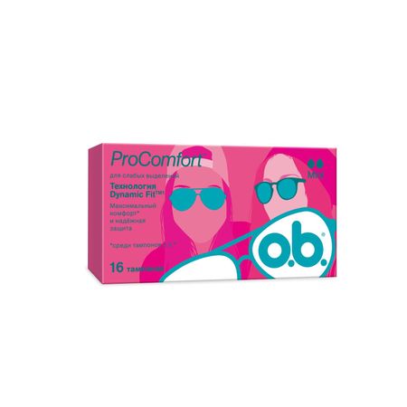 ОБ тампоны про-комфорт мини 16 263₽