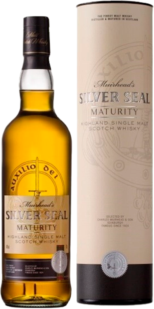 Muirhead's Silver Seal Maturity Highland Single Malt Scotch Whisky (Gift box)