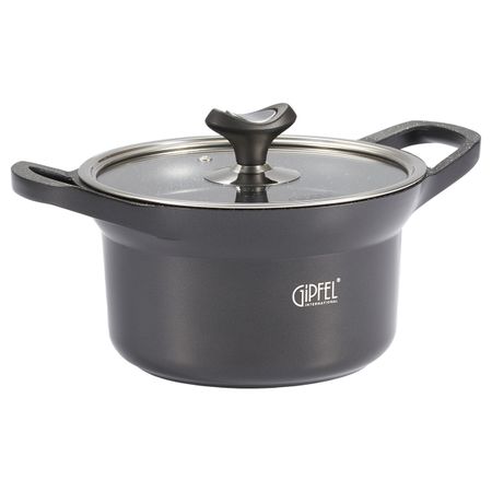 Кастрюля из литого алюминия Gipfel Azul Black 51922 20 см25 л 4792₽