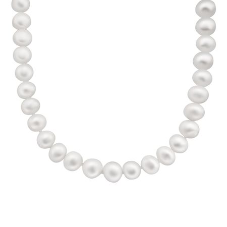 Бусы из жемчуга с золотым замком 17990₽