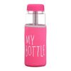 Бутылка для воды, 500 мл, My bottle, 19.5 х 6 см, чехол в комплекте, фуксия