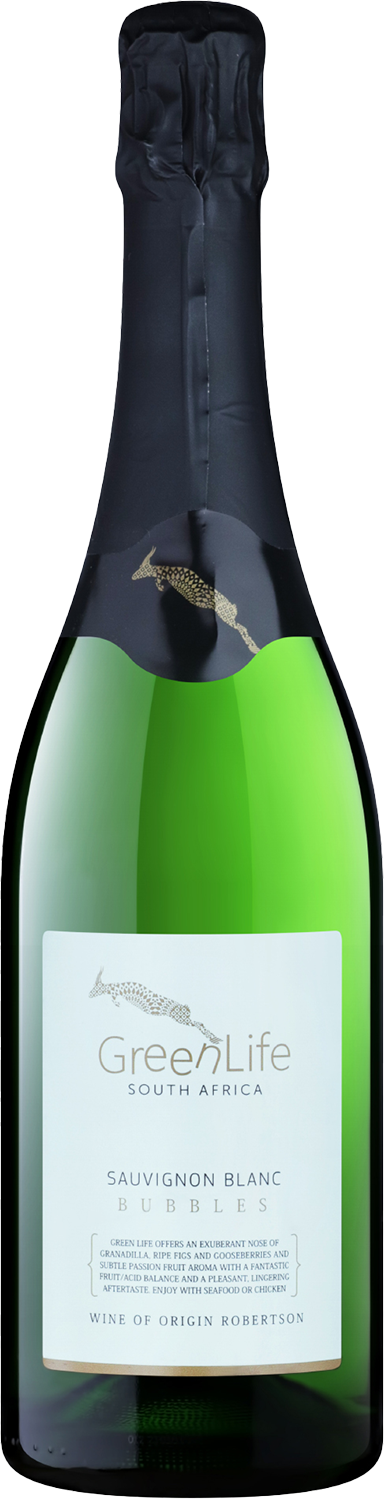 GreenLife Sauvignon Blanc Bubbles Extra Brut Robertson Valley WO