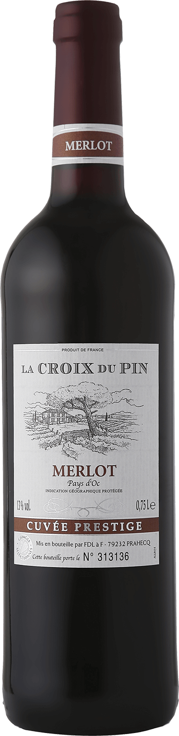 La Croix du Pin Merlot Pays d'Oc IGP