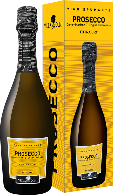 Prosecco DOC Spumante Extra Dry Villa degli Olmi (gift box)